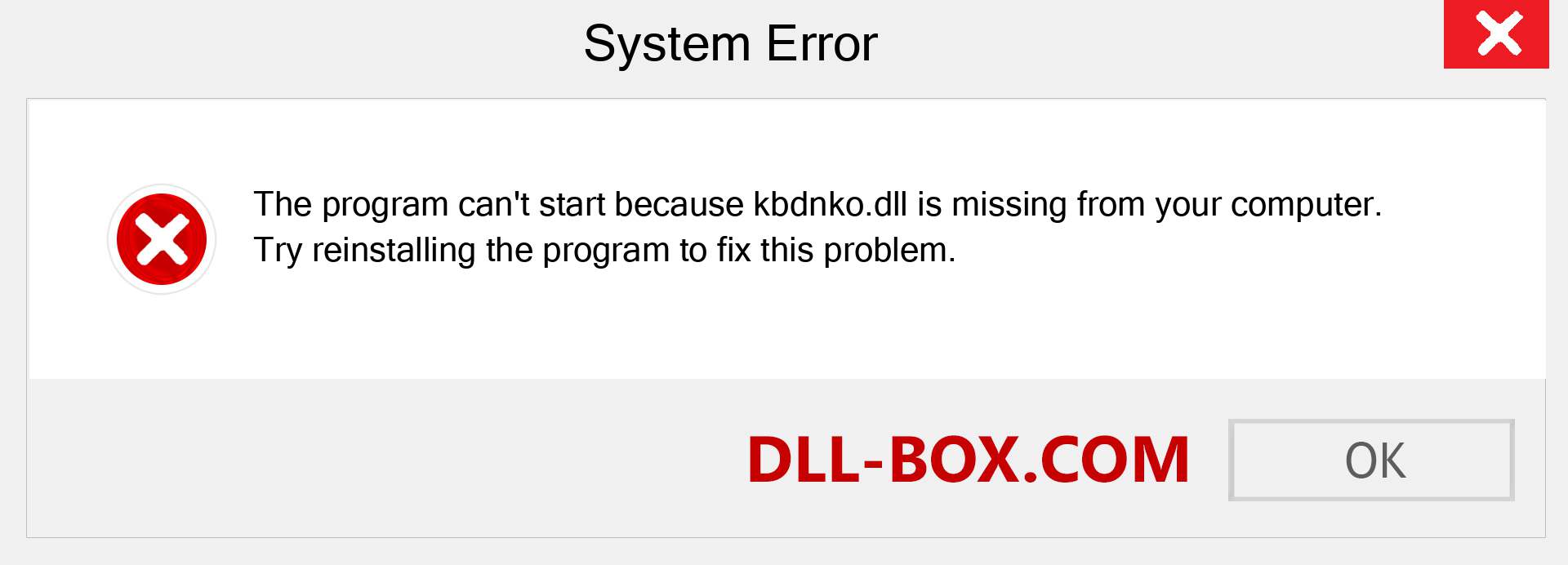  kbdnko.dll file is missing?. Download for Windows 7, 8, 10 - Fix  kbdnko dll Missing Error on Windows, photos, images